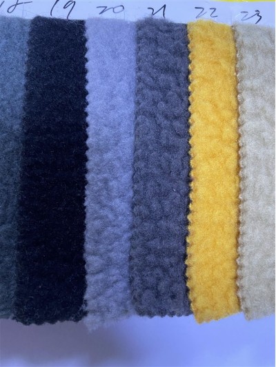 DG-LXF  雙面羊羔絨  幅寬：160CM 克重：300g/m² 細節-2